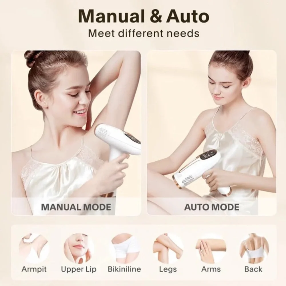 NEW Laser Hair Removal for Women and Men, Hair Removal Device for Body